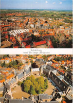 Middelburg vom Langen Jan – Luftbild-Mehrbildkarte, 1991
