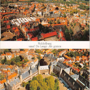 Middelburg vom Langen Jan – Luftbild-Mehrbildkarte, 1991