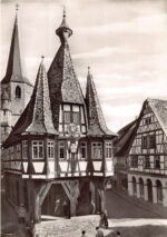Michelstadt Odenwald – Rathaus 1484 – Fotokarte 1960er Jahre