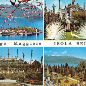 Lago Maggiore – Isola Bella, Mehrbildkarte, Italien 1974