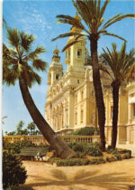 Monaco Monte-Carlo Casino Terrasse Farbfoto-AK 1960/70er gelaufen