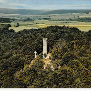 Luftkurort Niedermarsberg/Sauerland – Luftaufnahme Kirche im Wald