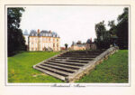 Montmirail-Marne, Frankreich – Schloss & Spiegelung, gelaufen 1999